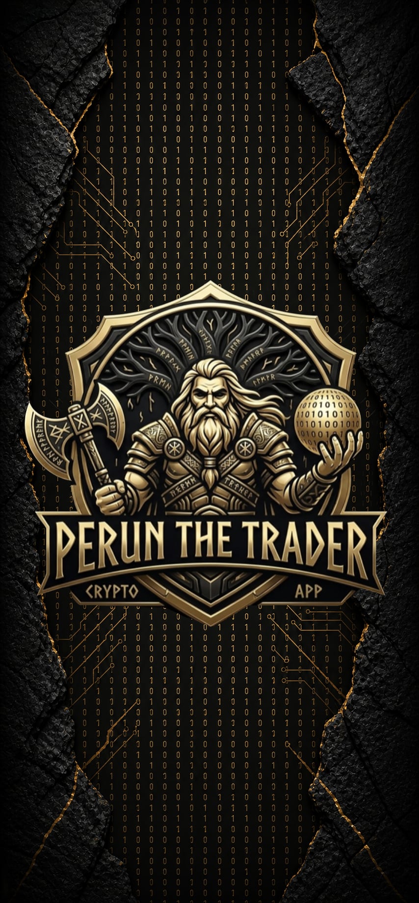 Perun The Trader Android app splash screen